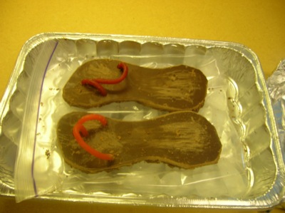 Chocolate Sandals
